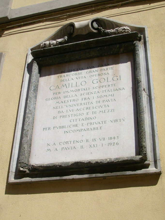Camillo Golgi's home 3, Pavia, Italy.JPG
